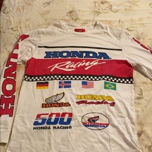 Forever 21 Honda racing graphic t